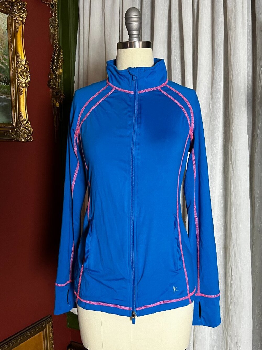 Athletic zip up jacket